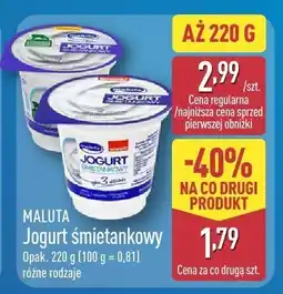 ALDI Jogurt śmietankowy Maluta oferta