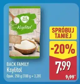 ALDI Ksylitol Back Family oferta
