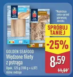 ALDI Wędzone filety z pstrąga Golden Seafood oferta