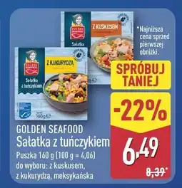 ALDI Sałatka z tuńczykiem Golden Seafood oferta