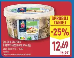 ALDI Filety śledziowe w oleju Golden Seafood oferta
