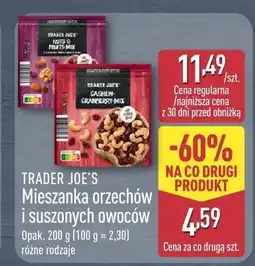 ALDI Mieszanka Trader Joe's Mieszanka orzechów i suszonych owoców oferta