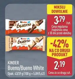 ALDI Baton Kinder Bueno White oferta