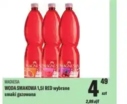 TomiMarkt Magnesia woda smakowa red oferta