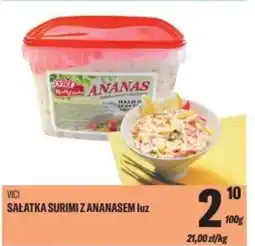 TomiMarkt Vici sałatka surimiz ananasem oferta