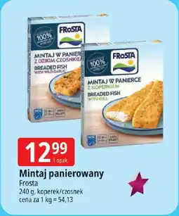 E.Leclerc Mintaj panierowany Frosta oferta