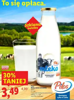 Lidl Mleko Pilos Mleko świeże od rolnika 750 ml oferta