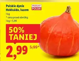 Lidl Dynia polska Hokkaido, luzem Lidl oferta