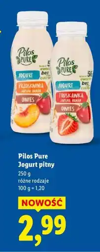 Lidl Jogurt Pilos Pure pitny oferta