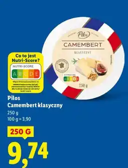 Lidl Ser Pilos Camembert klasyczny oferta