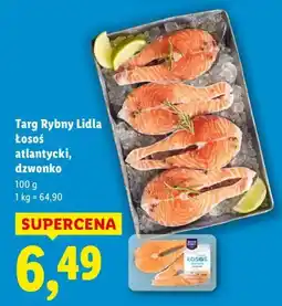 Lidl Łosoś atlantycki, dzwonko Targ Rybny Lidla oferta
