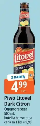 E.Leclerc Piwo Litovel Dark Citron Onemorebeer oferta