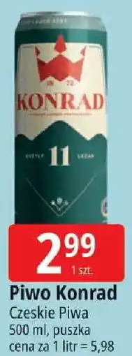 E.Leclerc Piwo Konrad Czeskie Piwa oferta