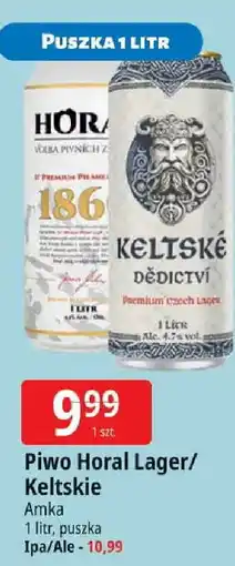 E.Leclerc Piwo Horal Lager/ Keltskie Amka oferta