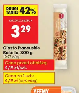 Biedronka Ciasto francuskie Bakello oferta