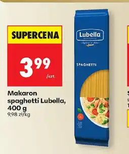 Biedronka Makaron spaghetti Lubella oferta