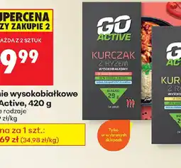 Biedronka Danie wysokobiałkowe Go Active oferta