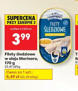 Biedronka Filety śledziowe Marinero oferta