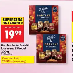 Biedronka Bombonierka Baryłki klasyczne E.Wedel oferta