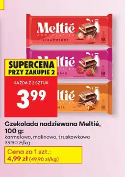 Biedronka Czekolada nadziewana Meltié oferta
