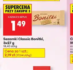 Biedronka Sezamki Classic Bonitki oferta