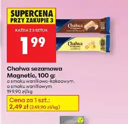 Biedronka Chałwa sezamowa Magnetiq oferta
