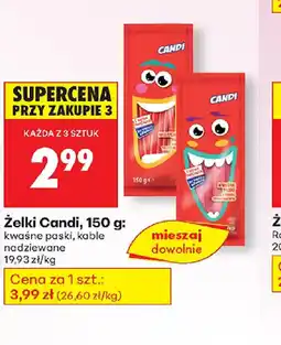 Biedronka Zelki Candi oferta
