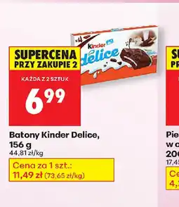 Biedronka Batony Kinder Delice oferta