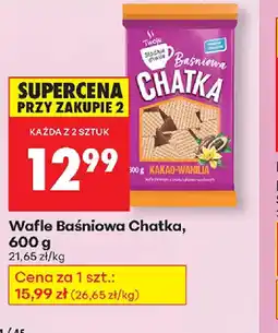Biedronka Wafle Baśniowa Chatka oferta