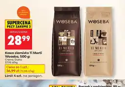Biedronka Kawa ziarnista Ti Marti Woseba oferta