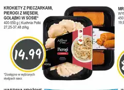 Słoneczko KROKIETY Z PIECZARKAMI, PIEROGI Z MIESEM, GOLABKI W SOSIE oferta
