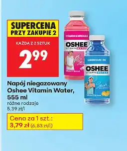 Biedronka Napój niegazowany Oshee Vitamin Water oferta