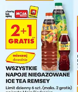 Biedronka Napoje niegazowane Ice Tea Remsey oferta