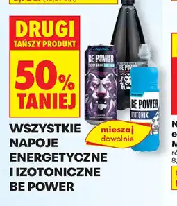 Biedronka Napoje energetyczne i izotoniczne Be Power oferta