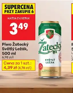 Biedronka Piwo Žatecký oferta