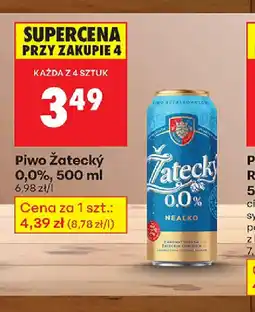 Biedronka Piwo Zatecký oferta