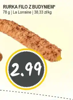 Słoneczko Rurka Filo z Budyniem oferta