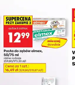 Biedronka Pasta do zębów elmex oferta