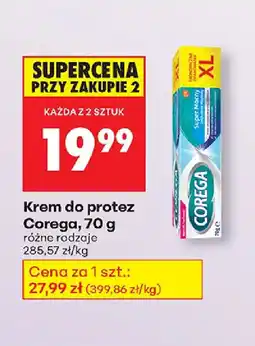 Biedronka Krem do protez Corega oferta