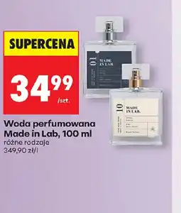 Biedronka Woda perfumowana Made in Lab oferta