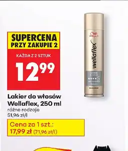 Biedronka Lakier do włosów Wellaflex oferta