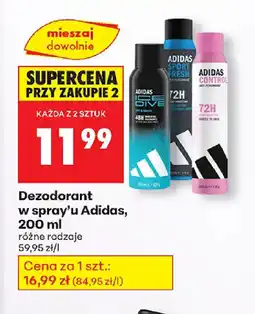 Biedronka Dezodorant w spray'u Adidas oferta