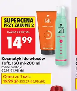 Biedronka Kosmetyki do włosów Taft oferta