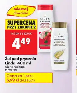 Biedronka Zel pod prysznic Linda oferta