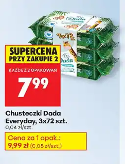 Biedronka Chusteczki Dada oferta