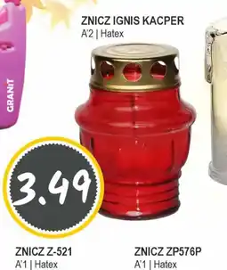 Słoneczko Znicz Ignis Kacper oferta