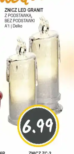 Słoneczko Znicz LED Granit oferta