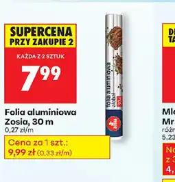 Biedronka Folia aluminiowa oferta