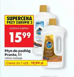 Biedronka Płyn do podłóg Pronto oferta