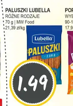 Słoneczko MW Food Paluszki Lubella oferta